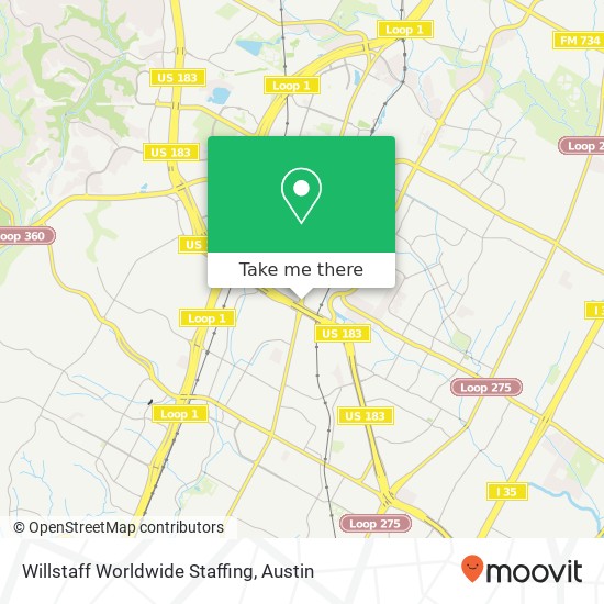 Willstaff Worldwide Staffing map