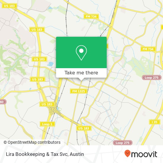 Lira Bookkeeping & Tax Svc map