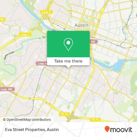 Mapa de Eva Street Properties