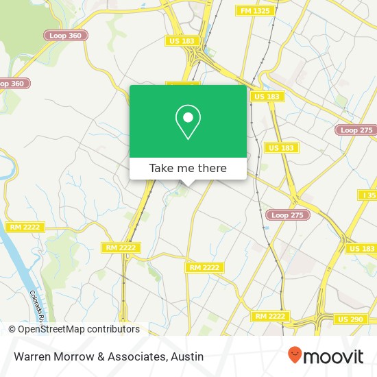 Warren Morrow & Associates map