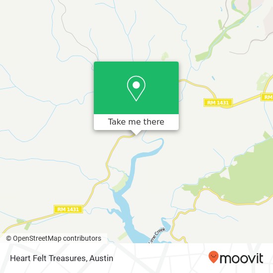 Heart Felt Treasures map
