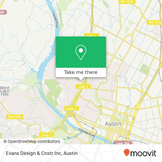 Evans Design & Cnstr Inc map