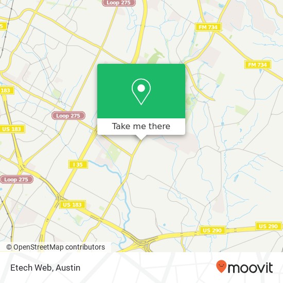 Etech Web map