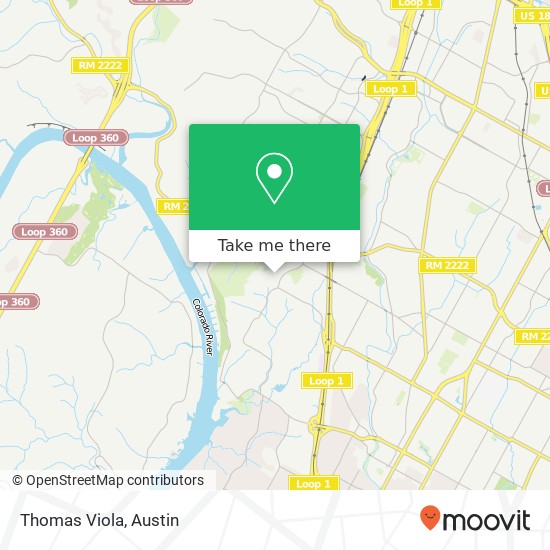 Mapa de Thomas Viola