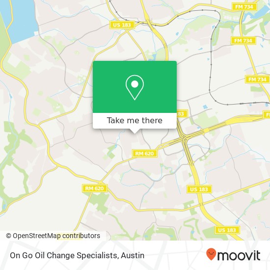On Go Oil Change Specialists map