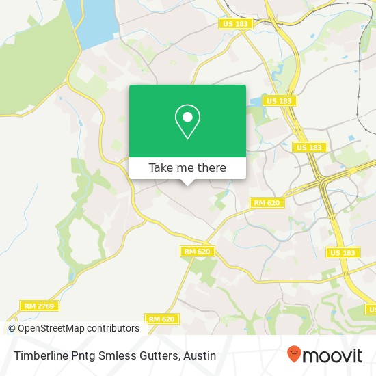 Mapa de Timberline Pntg Smless Gutters