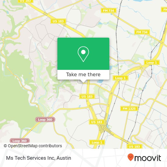 Ms Tech Services Inc map