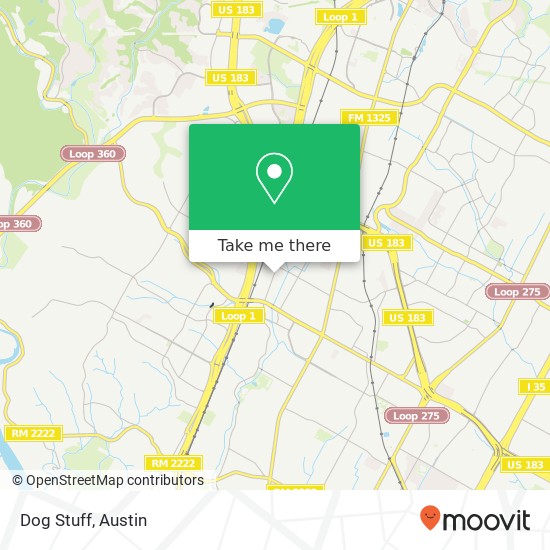 Dog Stuff map
