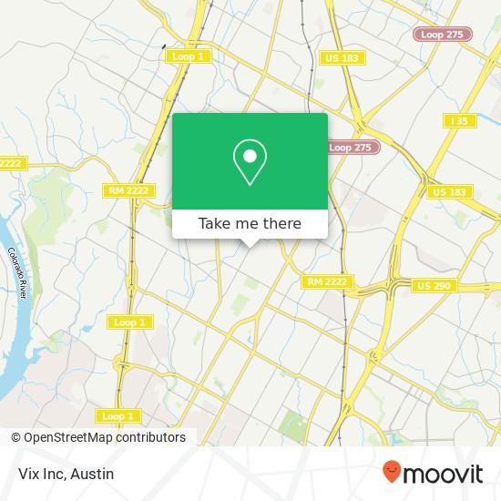 Mapa de Vix Inc
