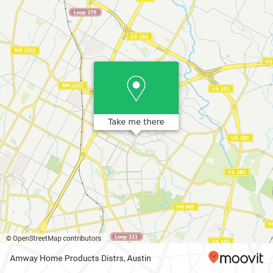 Mapa de Amway Home Products Distrs