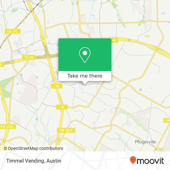 Timmel Vending map