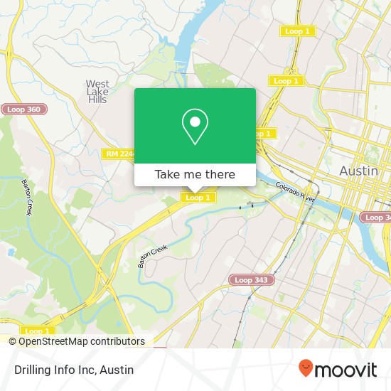 Drilling Info Inc map
