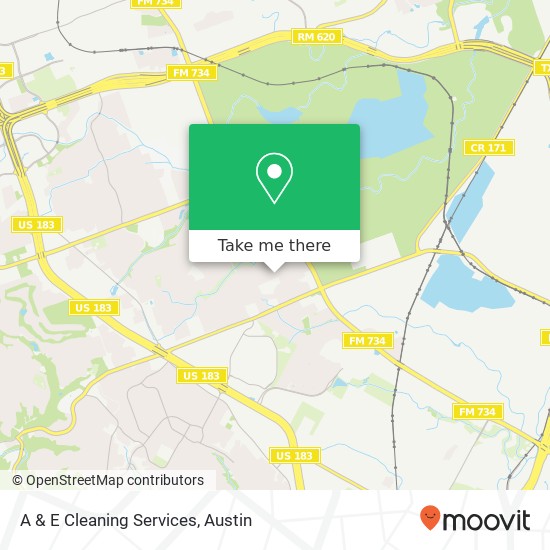 A & E Cleaning Services map