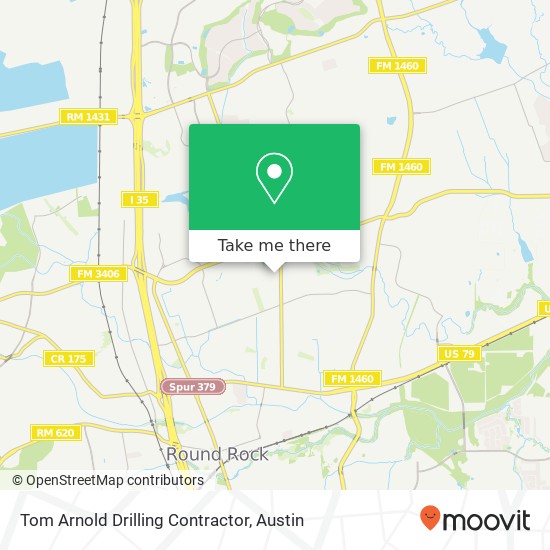 Tom Arnold Drilling Contractor map