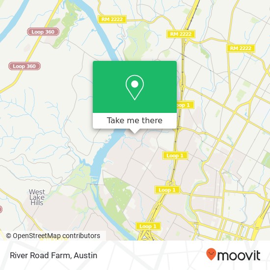River Road Farm map
