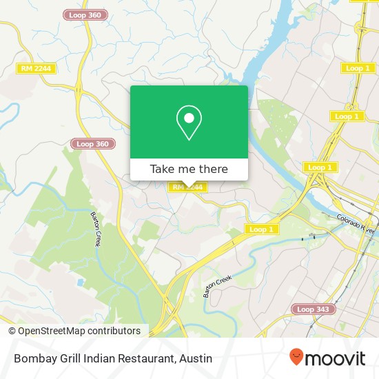 Bombay Grill Indian Restaurant map