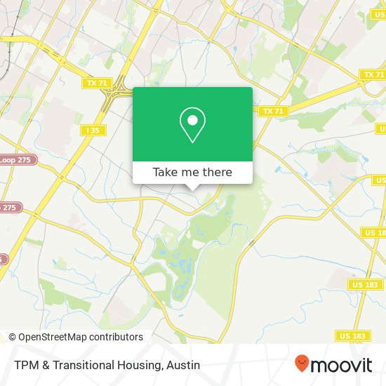 TPM & Transitional Housing map