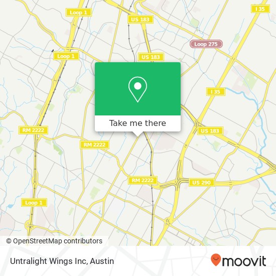 Mapa de Untralight Wings Inc