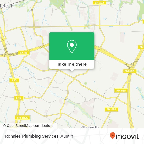 Ronnies Plumbing Services map