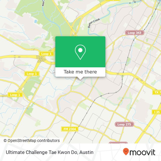 Mapa de Ultimate Challenge Tae Kwon Do