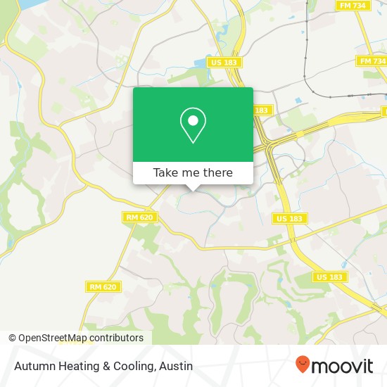 Autumn Heating & Cooling map