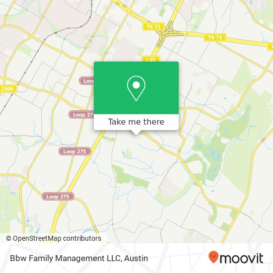 Bbw Family Management LLC map