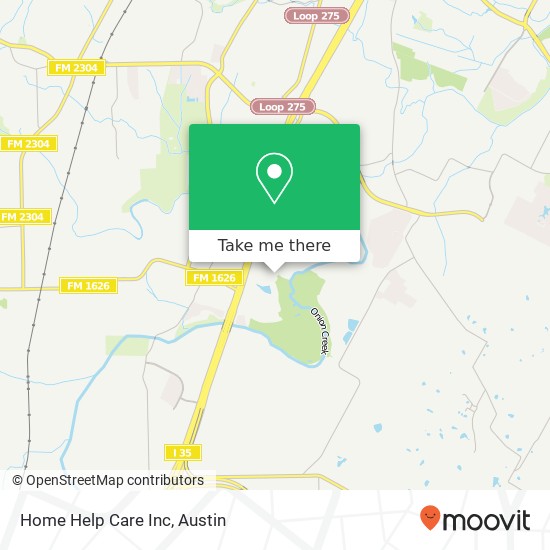 Home Help Care Inc map