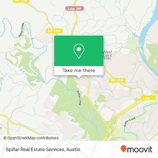 Spillar Real Estate Services map