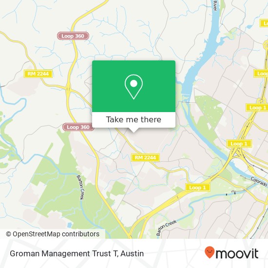 Groman Management Trust T map