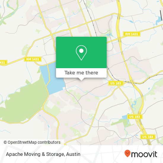 Apache Moving & Storage map