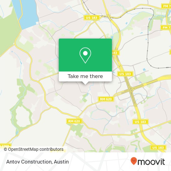 Antov Construction map