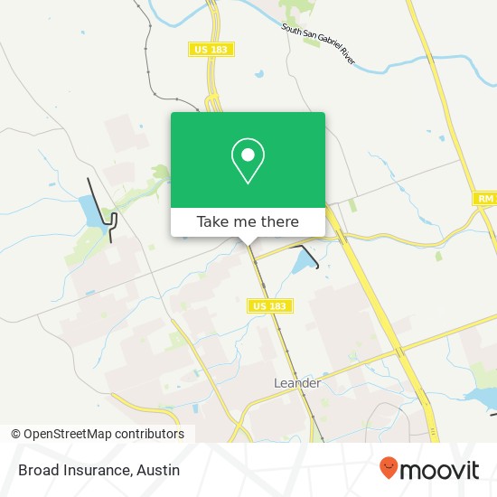 Mapa de Broad Insurance