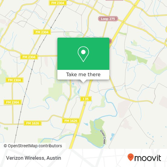 Verizon Wireless map