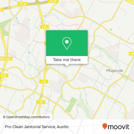 Pro Clean Janitorial Service map