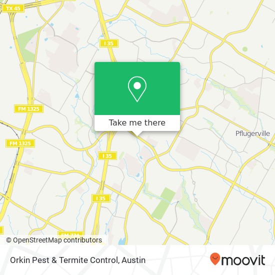 Orkin Pest & Termite Control map