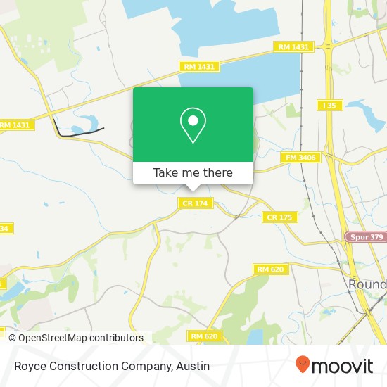 Royce Construction Company map
