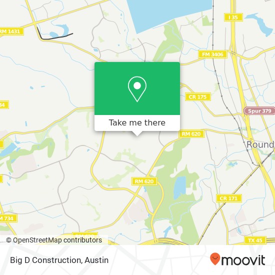 Big D Construction map