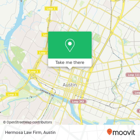 Hermosa Law Firm map