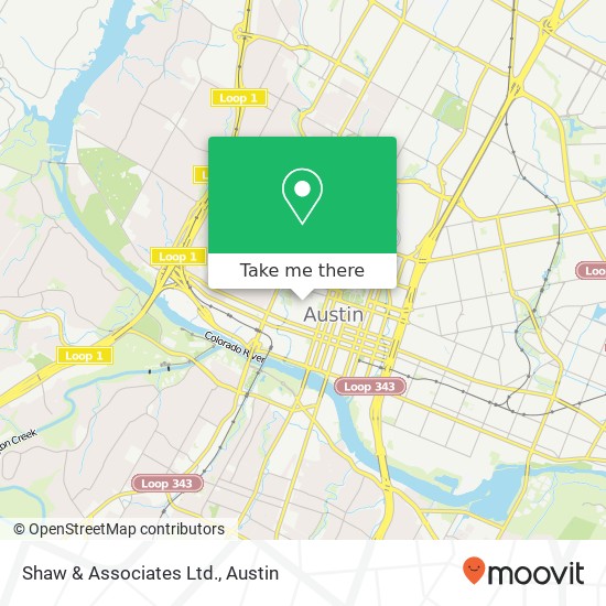 Mapa de Shaw & Associates Ltd.