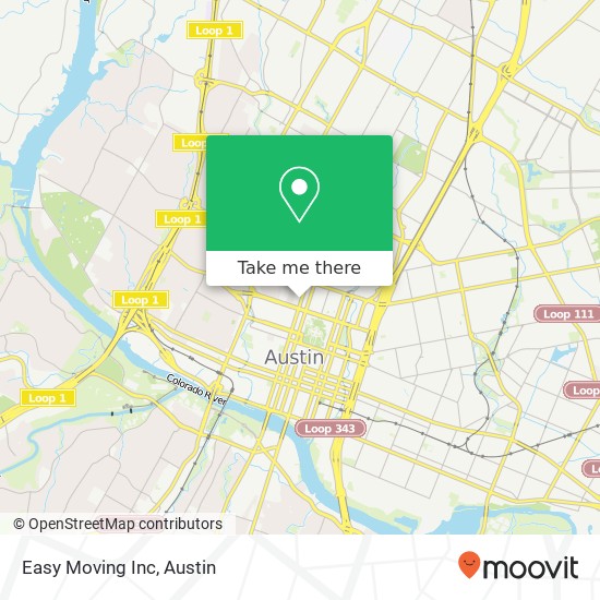 Easy Moving Inc map