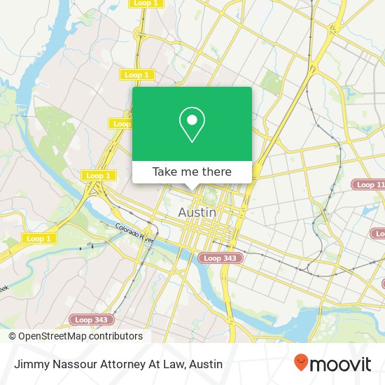 Jimmy Nassour Attorney At Law map