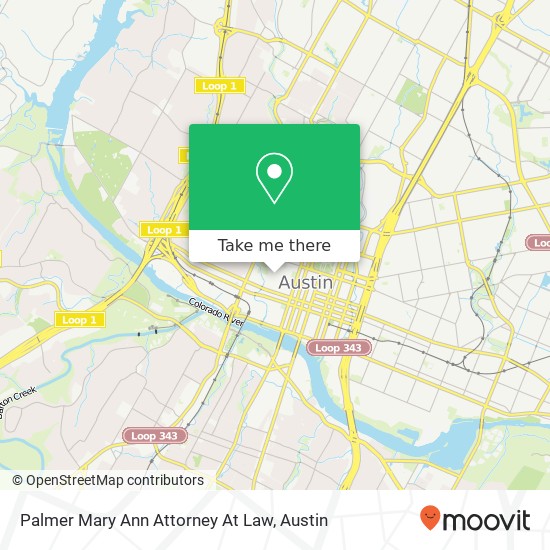 Palmer Mary Ann Attorney At Law map