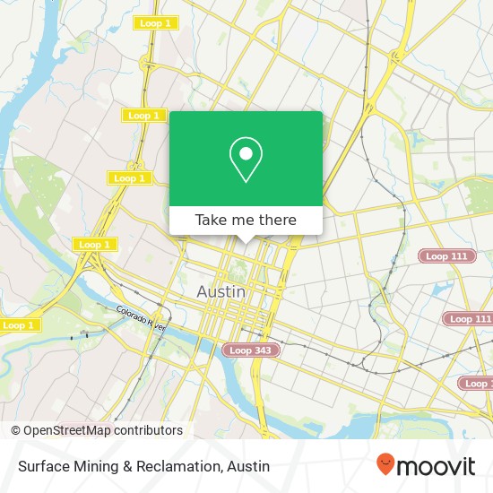 Mapa de Surface Mining & Reclamation