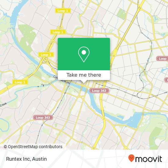 Runtex Inc map
