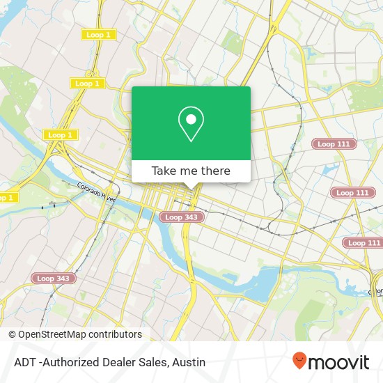 ADT -Authorized Dealer Sales map