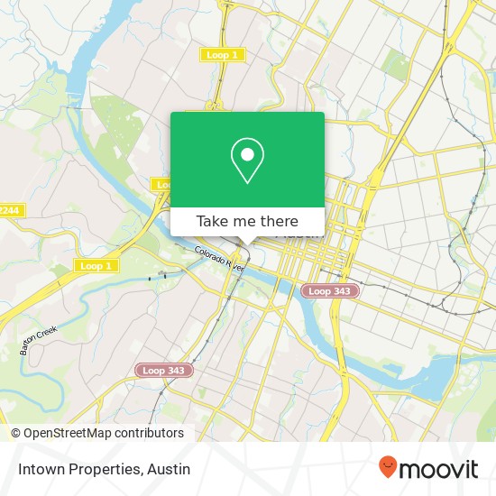 Intown Properties map