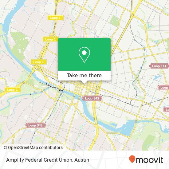 Amplify Federal Credit Union map