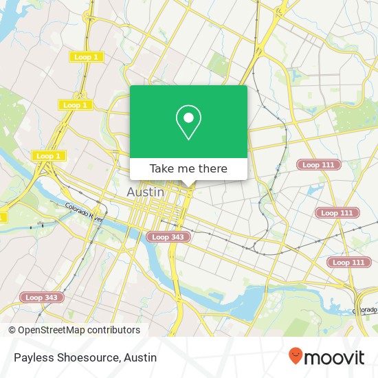 Payless Shoesource map