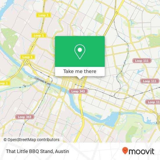 Mapa de That Little BBQ Stand