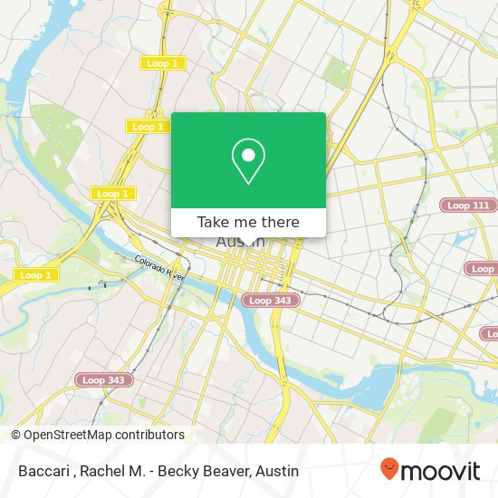 Baccari , Rachel M. - Becky Beaver map